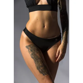Dámské plavky GoldBee Brazilky Dámské plavky, spodní díl S Černá