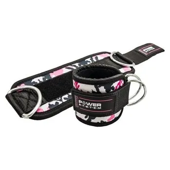 Sport Power System - Kotníkový adaptér Ankle straps Camo 3470 - pink