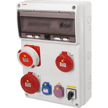 modulární přístroj a rozvaděč v2035 - ZSFT11101010.0 /3952 Zásuvková skříň IP54 jištěná bez chrániče