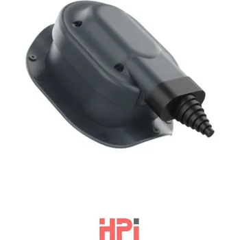 Solární prostup set - pro profilovaný plech, nízký profil, Antracit