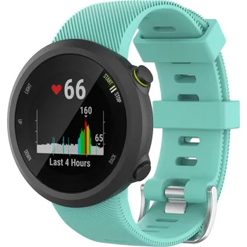 Příslušenství k chytrým hodinkám eses Silikonový řemínek pro Garmin Forerunner 45, Forerunner 45S a SWIM 2 - Mátový