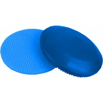 podložka na cvičení Podložka čočka GYMY jednostranná - Air Cushion, 35cm -modrá