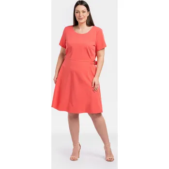 Dámské šaty Karko Dámské šaty Iryna SC253 Karko červená 2331409