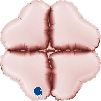 Balónek Grabo Balónková základna srdce saténová pastelově růžová 41 cm