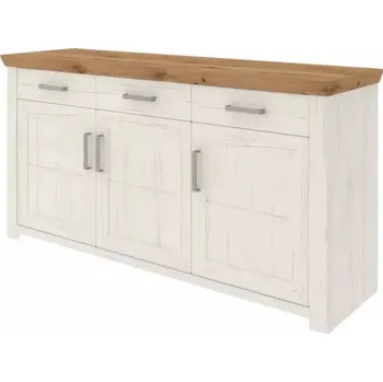 Kombinovaná komoda York typ 52 Dub artisan/ šedá antracit