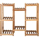 Springos Plant 8 GA0198 přírodní dřevo