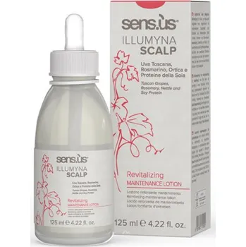 Vlasová regenerace Sens.us Illumyna Scalp Revitalizing Maintenance Lotion - Posilující udržující sérum 125 ml