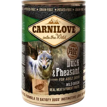 Pro psa Carnilove Dog – Adult – kachna a bažant 6 × 400 g