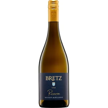 Bretz | Bretz Weisser Burgunder Réserve 2023 | bílé | suché | 12,5% | 2023 | 0,75 l | (holá láhev)
