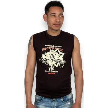 Pánské tílko Dantony Pánské hnědé tílko Barva: Hnědá, Velikost: M