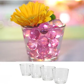 Svícen Svícen kalíšek sklo - 6 cm