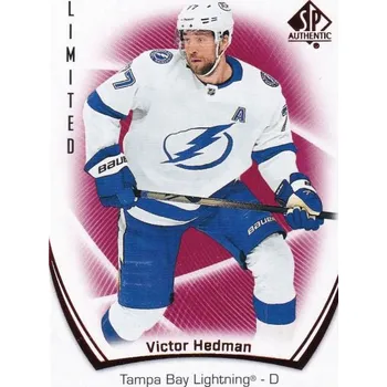 Sběratelská karetní hra paralel karta VICTOR HEDMAN 21-22 SP Authentic Limited Red číslo 78