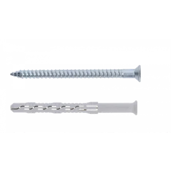 Hmoždinka Klimas hmoždinka rámová 8x80 se zápustným límcem a vrutem se zápustní hlavou, TX30