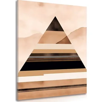 Obraz Dovido Obraz abstraktní tvary pyramida