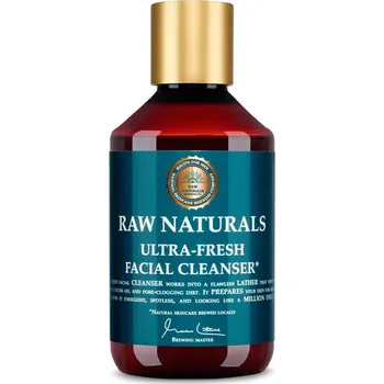 Sprchový gel Recipe for Men Raw Naturals Glacier Water Face Cleansing Fluid Jemný mycí gel na obličej 250 ml