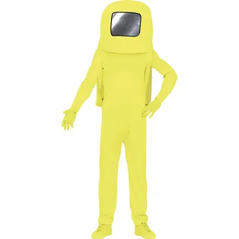 Karnevalový kostým Guirca Dětský kostým - Among Us žlutý Velikost - děti: XXL: 165 cm