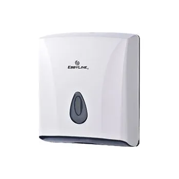 Držák na ručník Nástěnný dávkovač na ručníky Ebbyline Barva: bílá