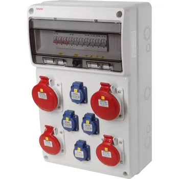 modulární přístroj a rozvaděč v676 - ZSF40202000.0 /3952 Zásuvková skříň IP44 jištěná bez chrániče