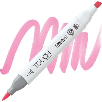Lihová fixa TOUCH oboustranná Brush & Chisel, R8 Rose pink