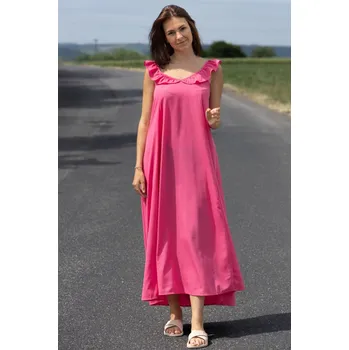 Dámské šaty Only dámské midi šaty Zora růžové Velikost: S