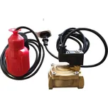 Sestava pro dopouštění nádrží, 230V, plovák s kabelem 10m, závaží, elektromagnetický ventil 1“ stupeň krytí IP00 s kabelem 10m, vidlice do zásuvky