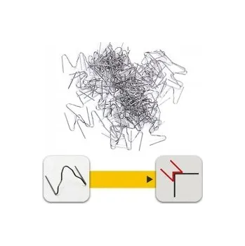 Příslušenství ke svářečce Sponky pro svařování plastů typ M-vnější roh 0,6mm 100ks