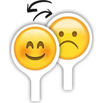 Cedulka na focení smajlík