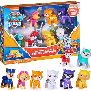 Figurka Spin Master Paw Patrol & Cat Pack Figure Gift Pack 8 ks