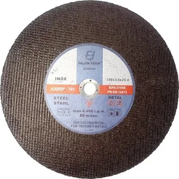 Řezný kotouč Řezný kotouč na kov 350 x 3.5 x 25.4 mm FTMC35025435