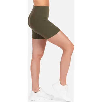 Dámské legíny LELOSI Shorts Olive MEDIUM
