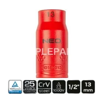 Autodílna Hlavice gola, šestihran, 1/2", 13 mm, , TOPEX, 01-184