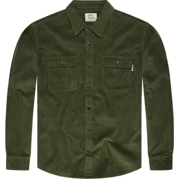 Pánská košile Košile Vintage Industries Brix - olivová, 3XL