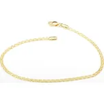 Dámský zlatý náramek Bismark 20 cm ZLNA1216F + Dárek zdarma