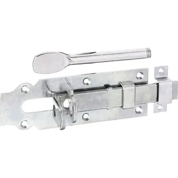 Tesařské kování Zámková zástrč s poutkem 160x56 mm, galvanicky pozinkovaná