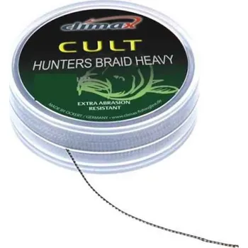 Rybářská šňůra CLIMAX - Potápivá šňůra Hunters Braid Heavy Weed 14,5 kg 20 m