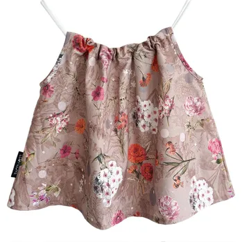 Dámské šaty Lullalove Univerzální Bavlněná dětská tunika - Kytice