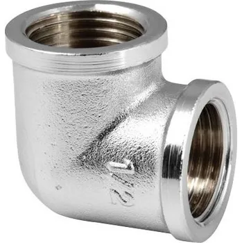 Fitinka Koleno 90° chromované G 3/4" FF