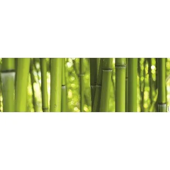 Obklad Koupelnová zádní stěna mySPOTTI aqua Bambus 140x45 cm
