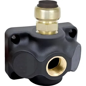 Vodovodní potrubí TECTITE Ukončovací krabice pro rozvod vzduchu spojka 18 mm - 1xG1/2"