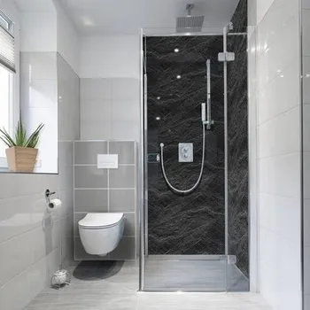 Obklad Samolepící PVC tapeta do koupelny mySPOTTI fresh Slate 100x210 cm