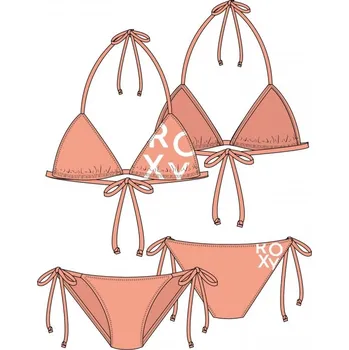 Dámské plavky Plavky Roxy Tikit 490 mfq0 papaya punch 2023 dámské Velikost: M