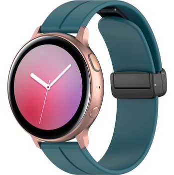 Příslušenství k chytrým hodinkám eses Silikonový řemínek s magnetickou přezkou 22 mm - Tyrkysový