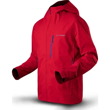 Pánská větrovka Pánská nepromokavá bunda TRIMM Orado červená Barva: red/blue, Velikost: M