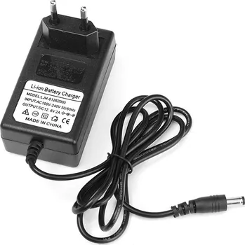 Napájecí zdroj zásuvkový 12.6V, 2A, 5.5x2.5mm, nabíječka Li-ion baterií