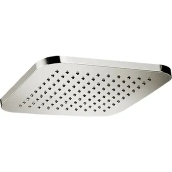 Sprchová hlavice #N/A Hlavová sprcha INFINITY KARTÁČOVANÝ NIKL 22x22 cm ECOAIR, mosaz