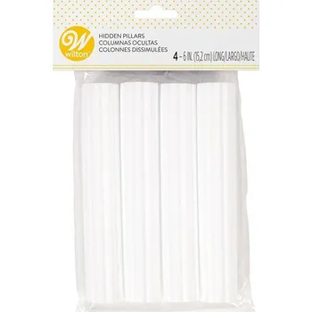 Sloupy pro vyztužení dortu 4ks 15,2cm - Wilton