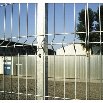 Plotový sloupek Plotový sloupek Bravo 4 x 6 x 280 cm pozink