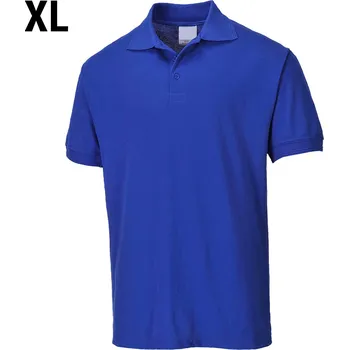 Pánské tričko G.Gastro Men's Workwear Polo Shirt – Royal Blue - Short Sleeve - Size XL - 65% Polyester / 35% Cotton