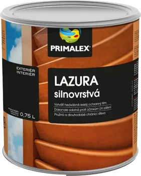 Lak na dřevo Primalex Lazura silnovrstvá 0,75 l P0022XL palisandr tmavý