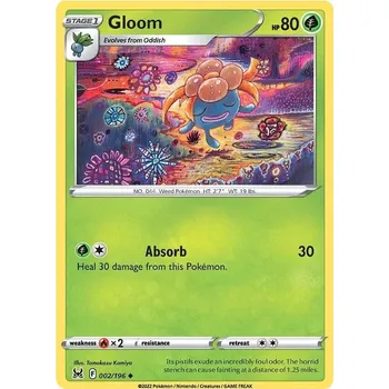 Sběratelská karetní hra Gloom 002/196 - Lost Origin Typ karty: Non-Holo